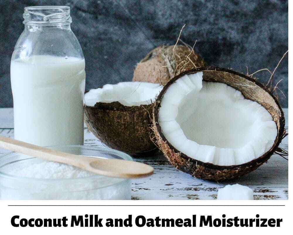 Cocunut Milk and Oatmeal Moisturizer | Homemade Moisturizers for Glowing Skin | Healthy Rituals