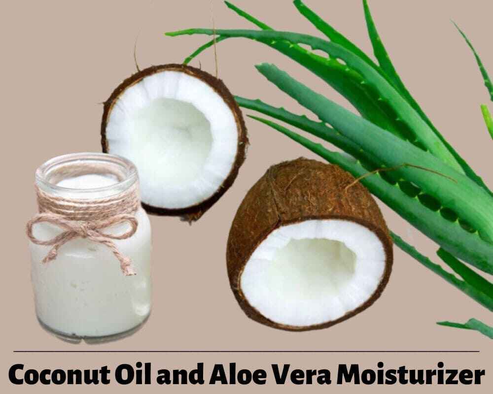 Cocunut Oil and Aloe Vera Moisturizer | Homemade Moisturizers for Glowing Skin | Healthy Rituals