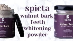 Spicta Walnut Bark Teeth Whitening Powder