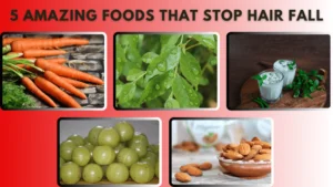 5 Amazing Foods that Stop Hair Fall Permanently