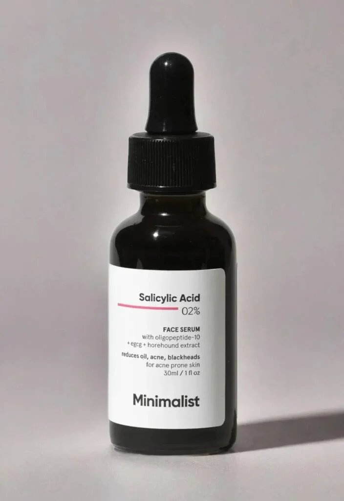 Minimalist 2% Salicylic Acid Serum for Acne, Blackheads & Open Pores | Best face serum for open pores